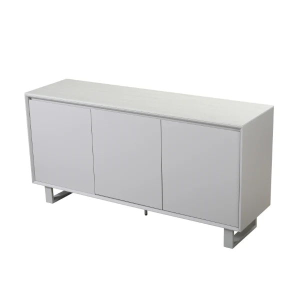 Oslo 3 Door Sideboard - Beige - Image 8