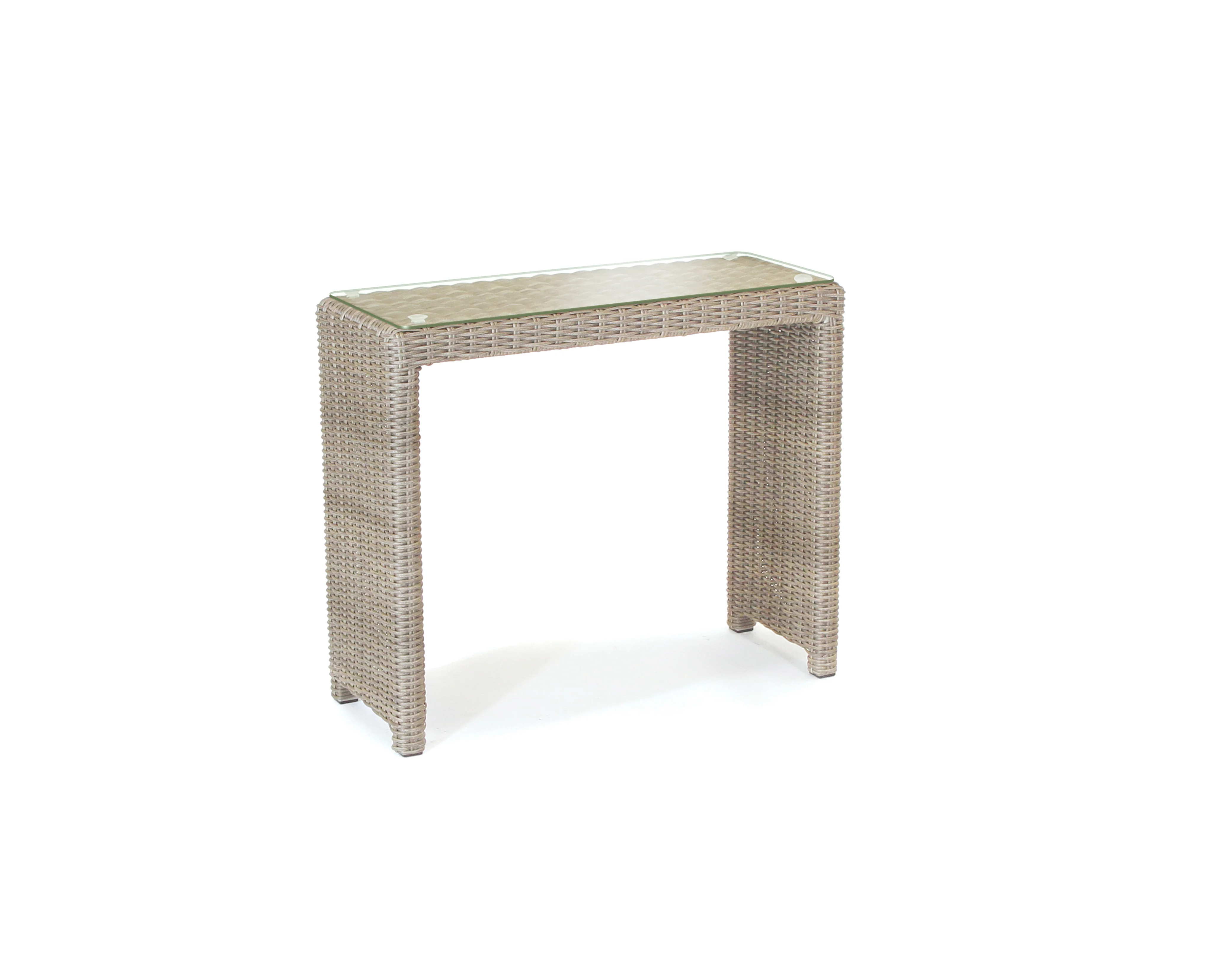 Palma Glass Top Side Table - Image 3