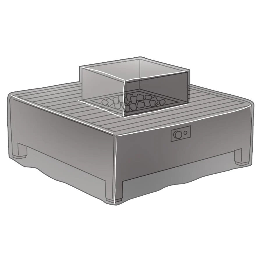 Palma Low Fire Pit Protective Cover - Image 2
