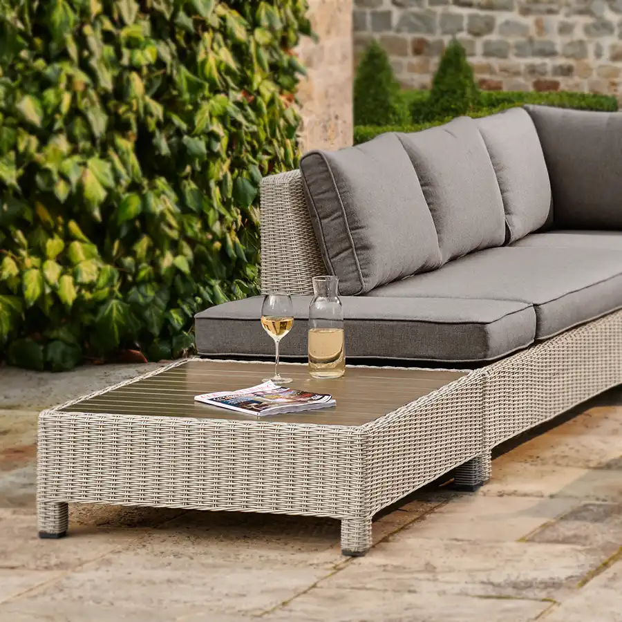 Palma Signature Low Lounge Set with Wood Effect Coffee Table - Image 5
