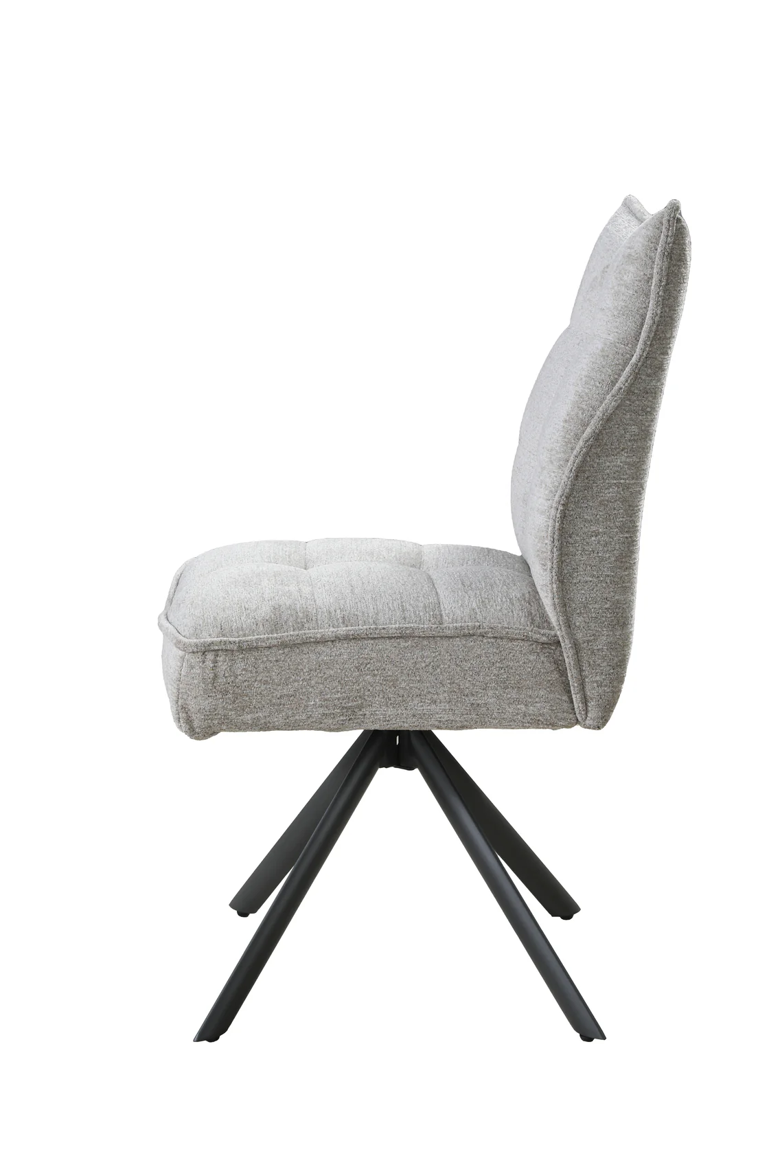Rachel Auto Swivel Dining Chair with pocket sprung- Sand (pair) - Image 6
