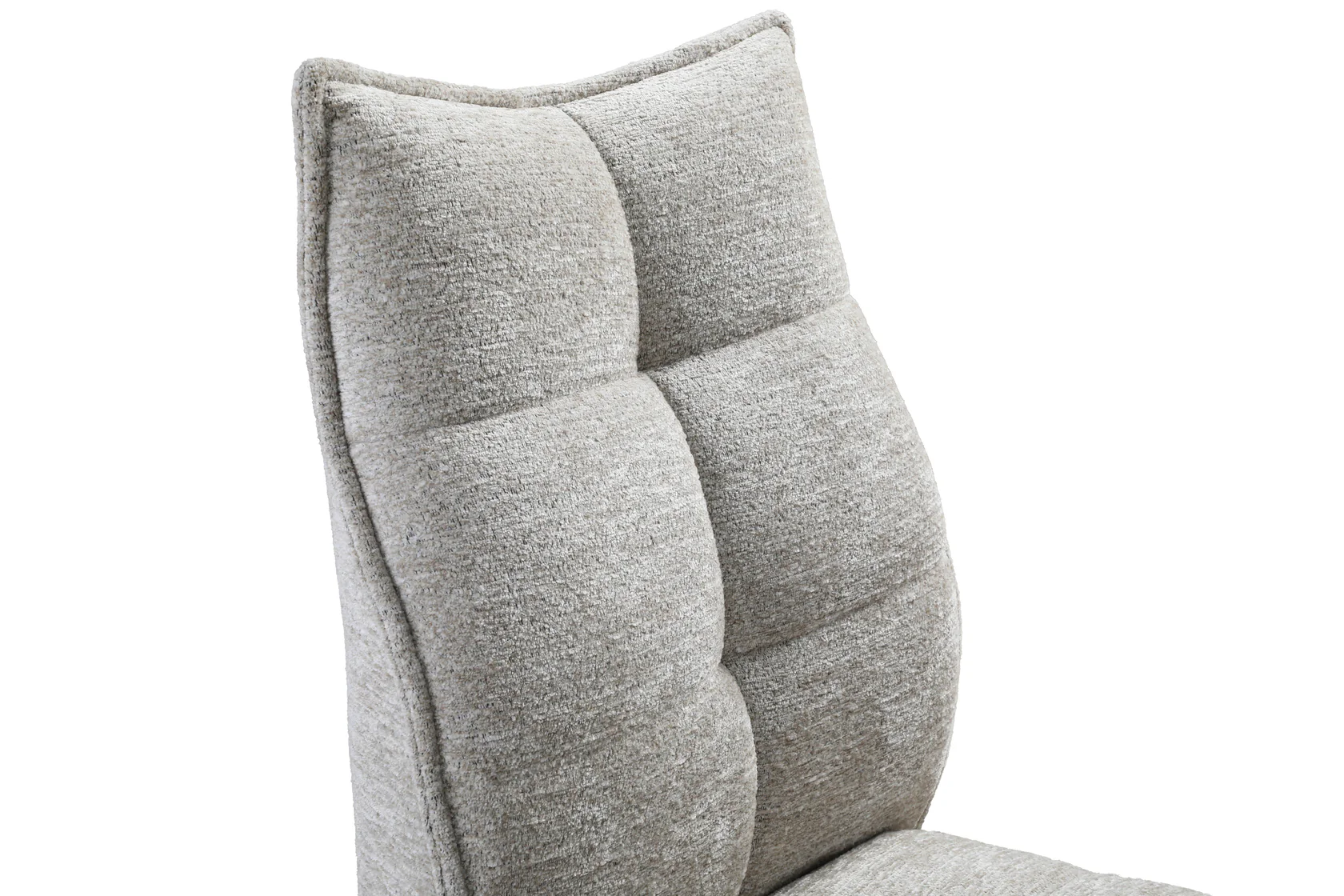 Rachel Auto Swivel Dining Chair with pocket sprung- Sand (pair) - Image 9