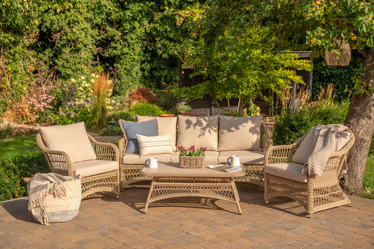 Sahara Wicker Sofa Set - Image 5