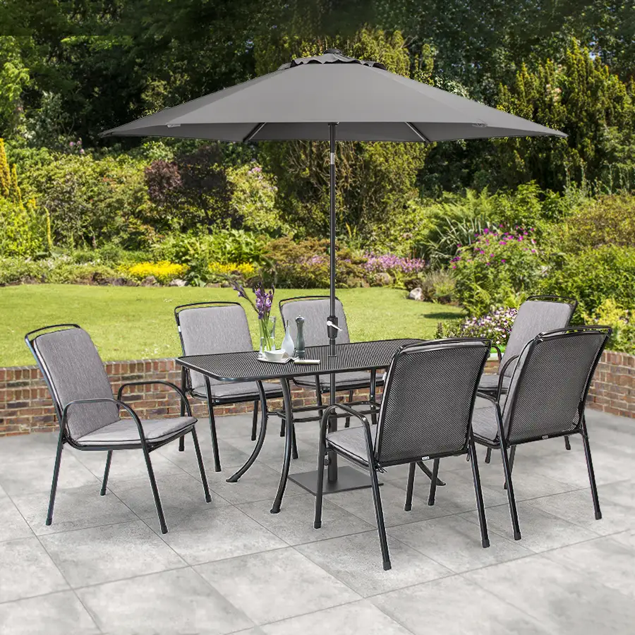 Savita Armchair, Iron Grey - Image 5