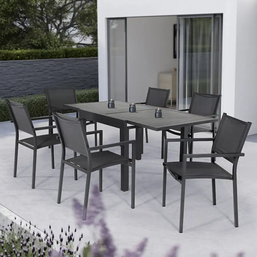 Sento Extending Dining Table 90/180 x 90cm - Image 10