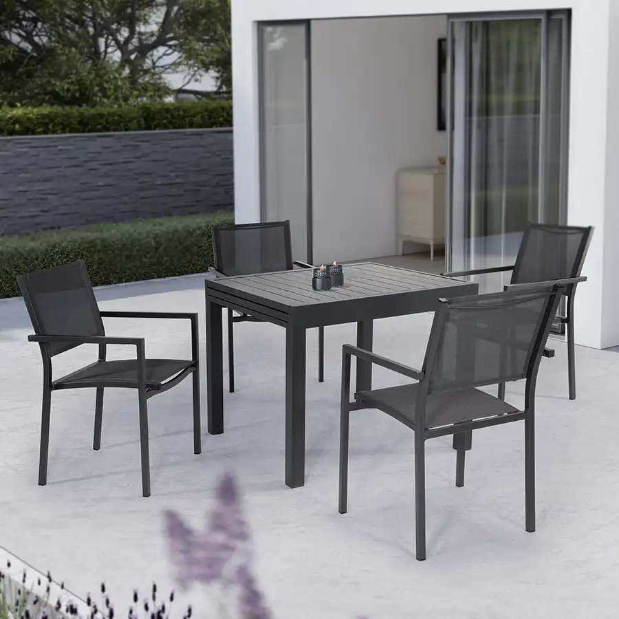Sento Extending Dining Table 90/180 x 90cm - Image 11