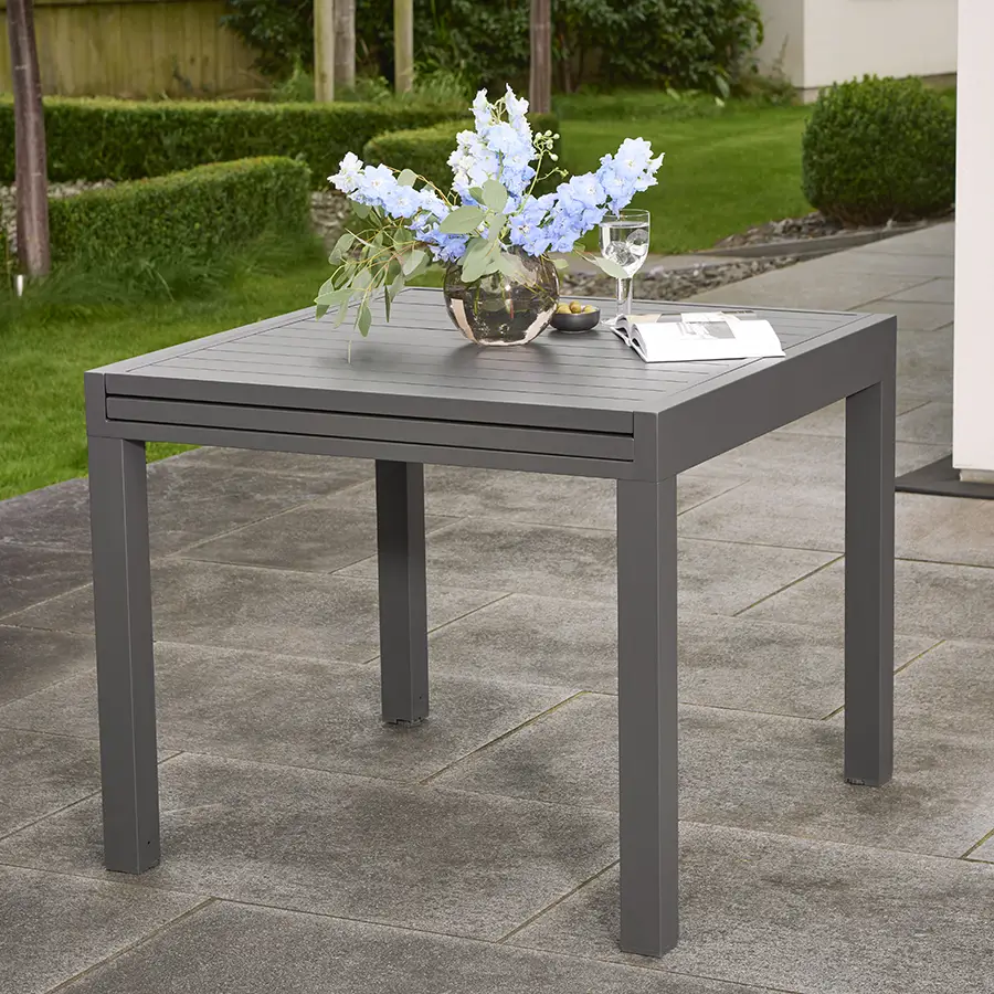 Sento Extending Dining Table 90/180 x 90cm - Image 9