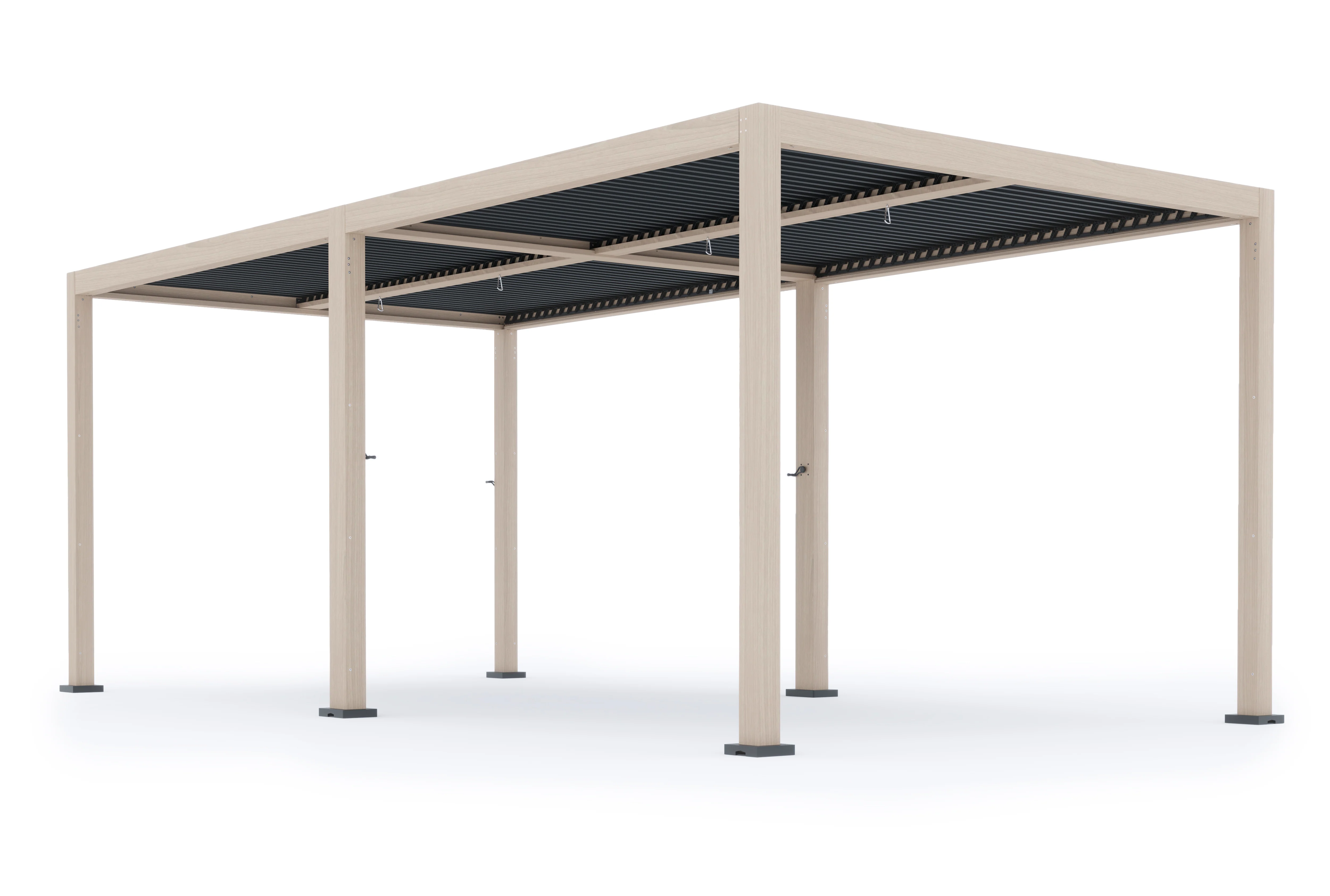 Kettler Signature Pergola in Wood Effect. Available in 3 Sizes - Image 11