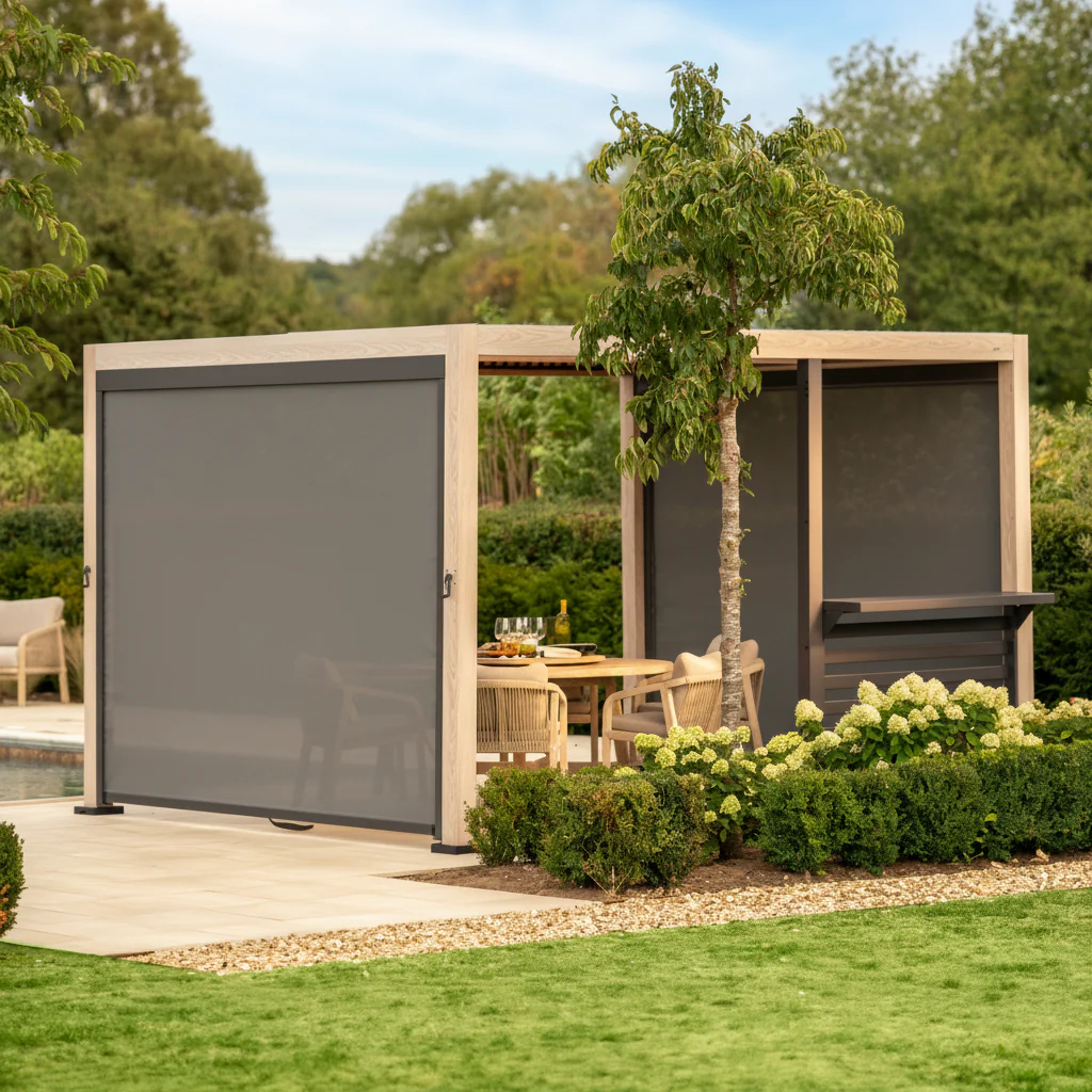 Kettler Signature Pergola in Wood Effect. Available in 3 Sizes - Image 7