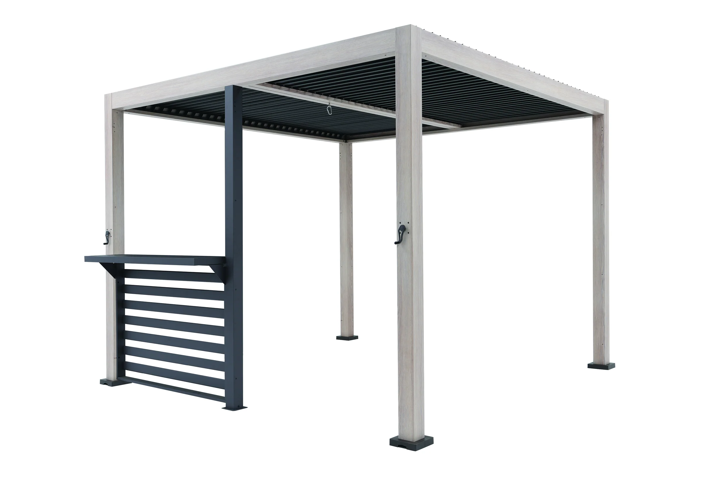 Kettler Signature Pergola in Wood Effect. Available in 3 Sizes - Image 8