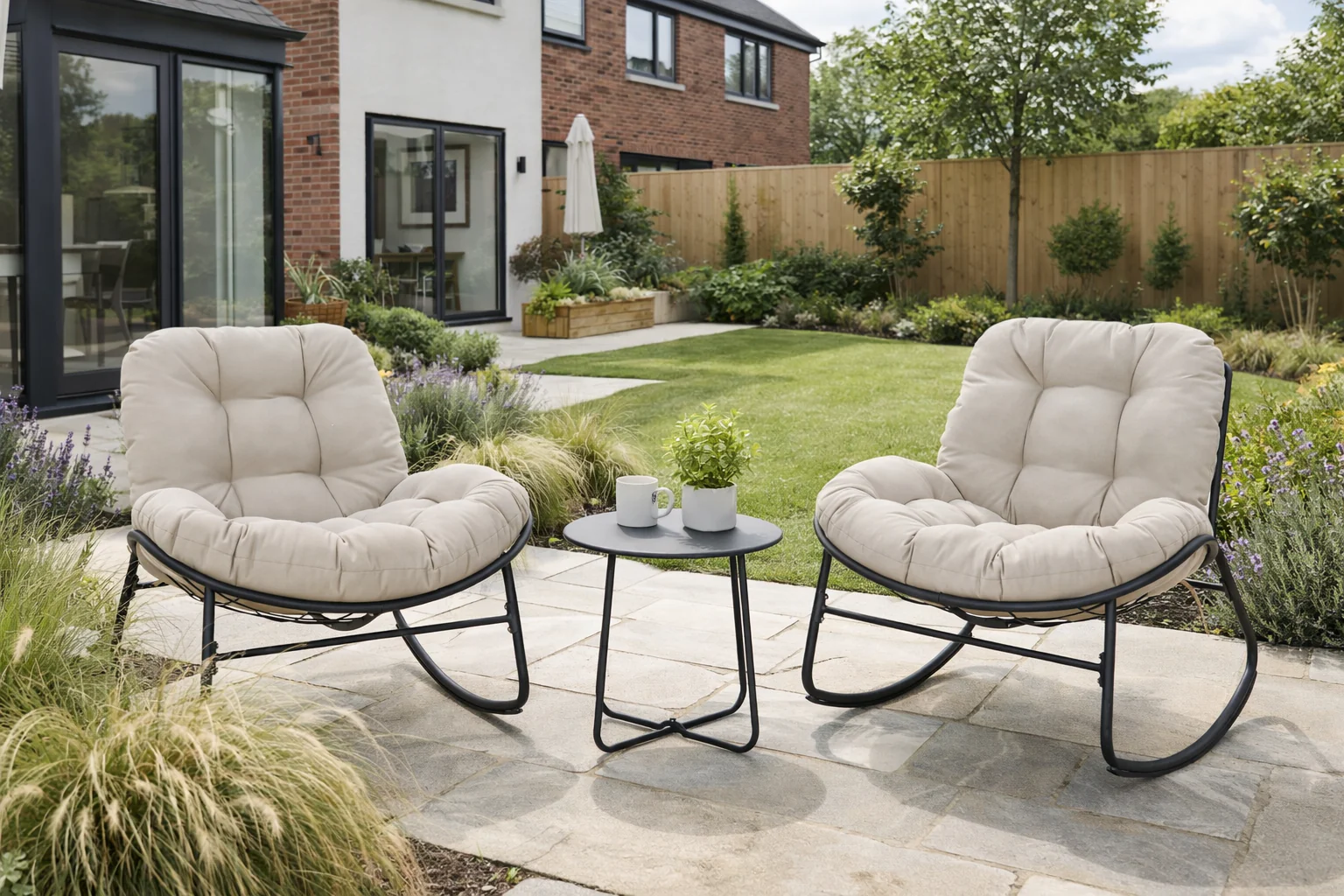 Sway 2 Seat Rocking Chair Set - Image 5