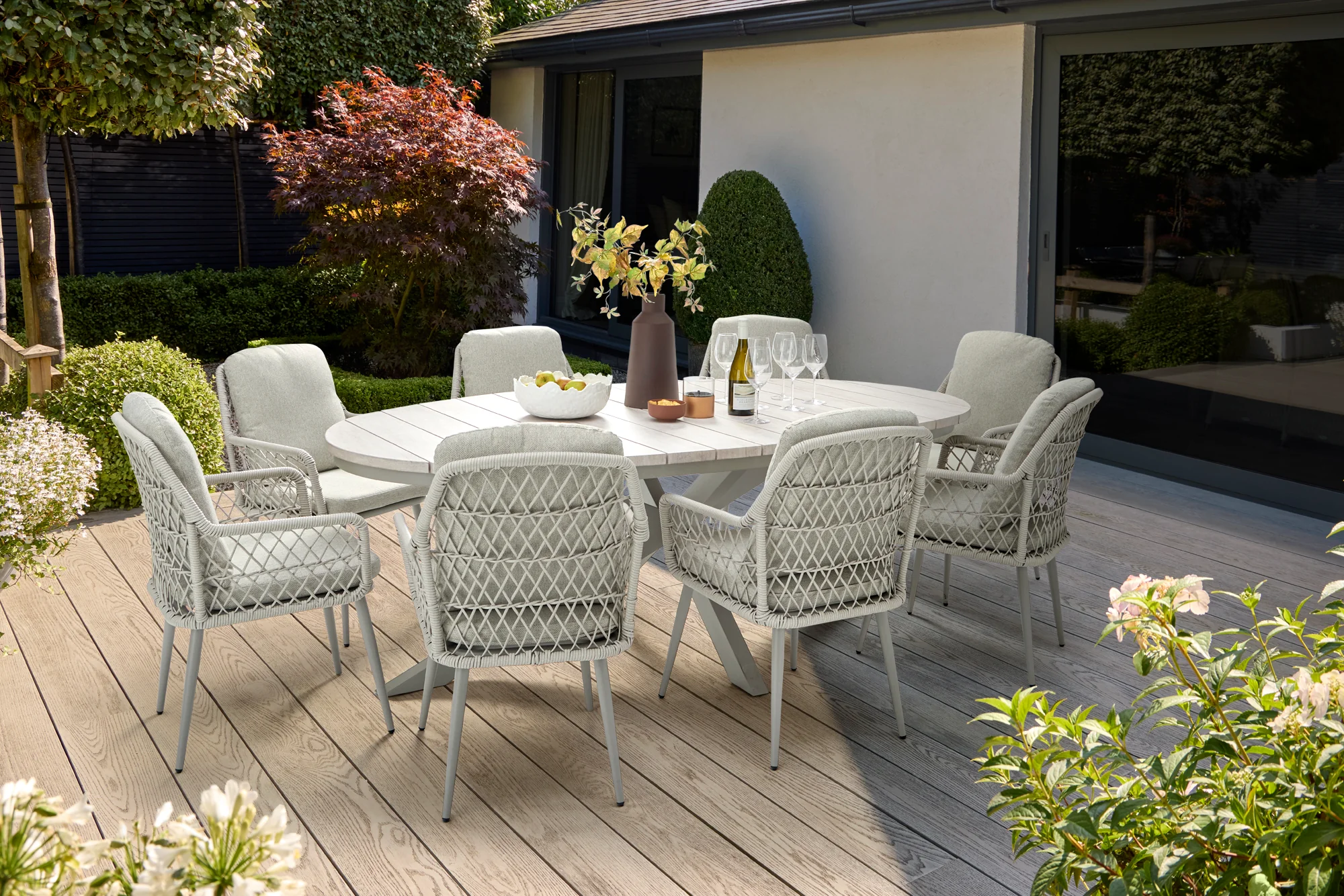 Toulon 8-Seat Dining Set - Image 5