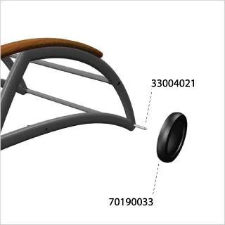 Wheel Shaft/Axel for Alexa Sunlounger (x2) - Image 3